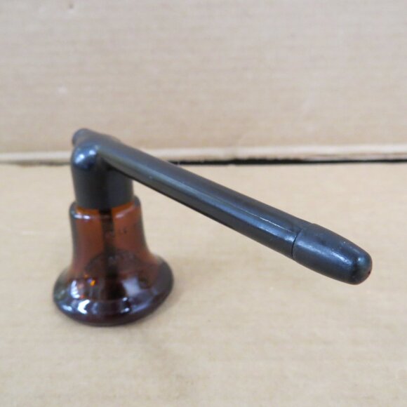 Vtg DeVilbiss Medical Nose & Throat Atomizer Amber Glass Bottle Sprayer - Picture 5 of 5